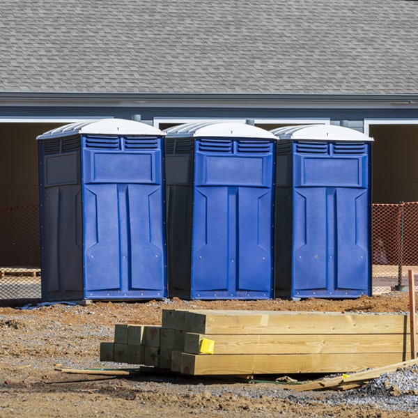 do you offer hand sanitizer dispensers inside the porta potties in Woodland